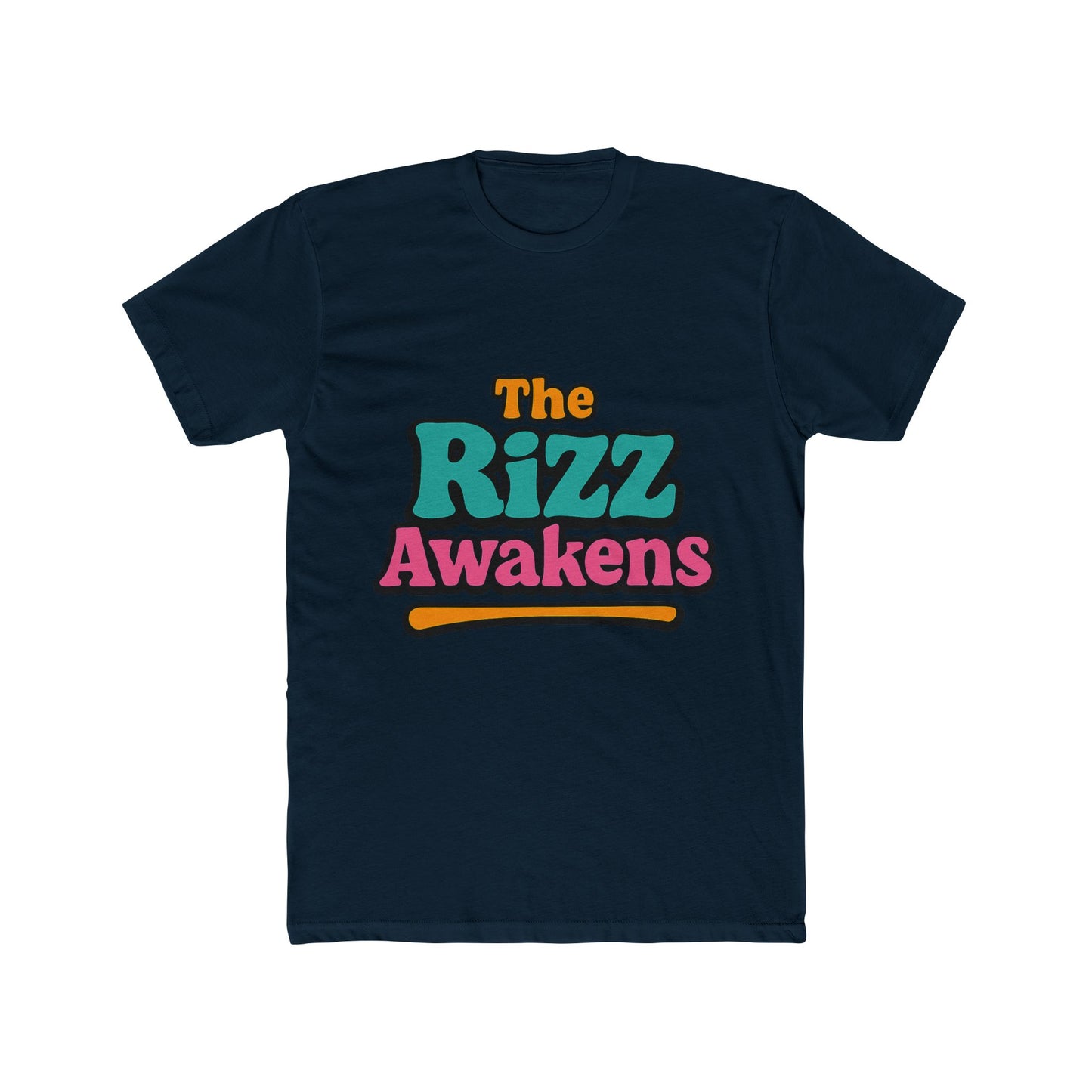 the rizz awakens unisex t-shirt – funny meme graphic tee, multicolor design, comfortable casual wear
