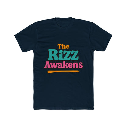 The Rizz Awakens Unisex T-Shirt – Funny Meme Graphic Tee, Multicolor Design, Comfortable Casual Wear