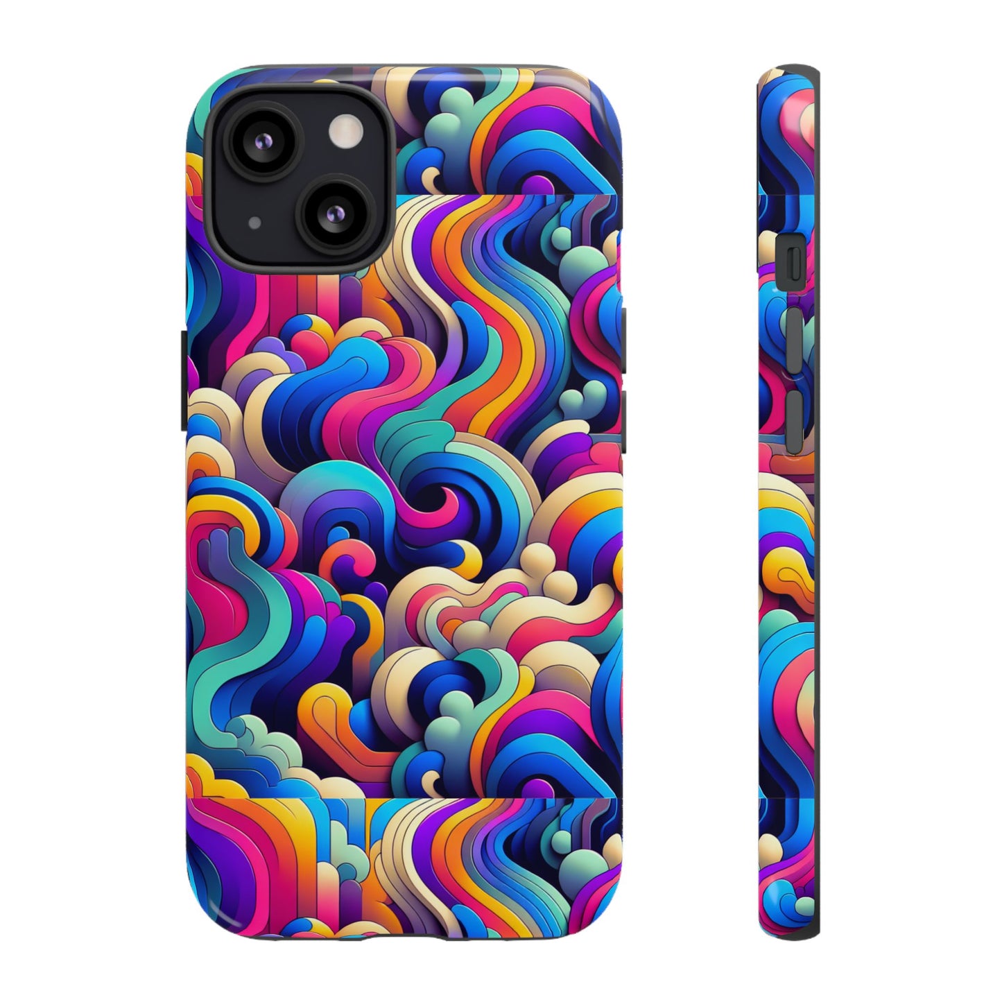 pattern image 9 vibrant 3d phone case for anime and comic fans compatible with iphone 13, 14, 15 & 16 – all models including pro, pro max & plus