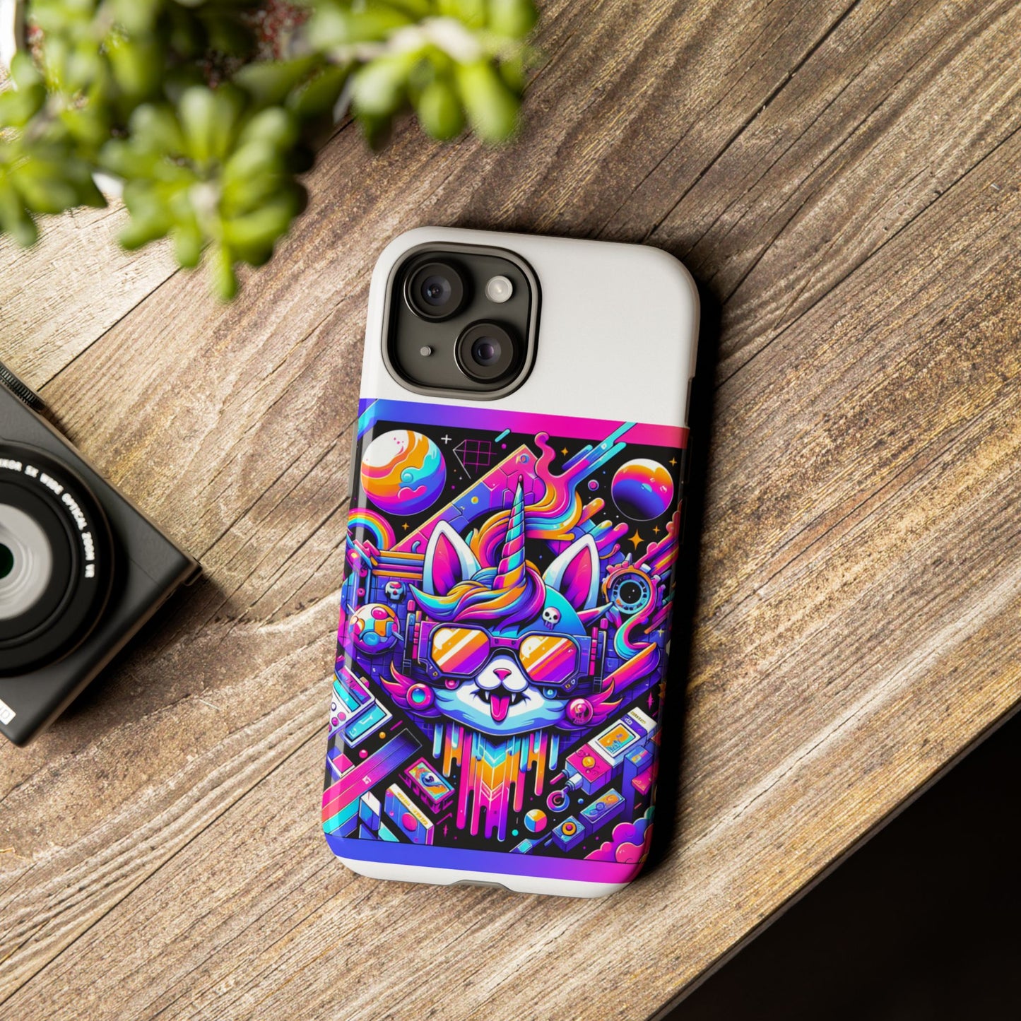 rizzed up and ready protective phone case for anime lovers