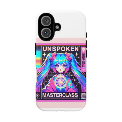 Unspoken Riz Masterclass Protective Phone Case, 3D Wrap Design, Durable Shock Absorption, UV Protected, Ideal Gift for Anime and Comic Fans, Glossy or Matte Finish