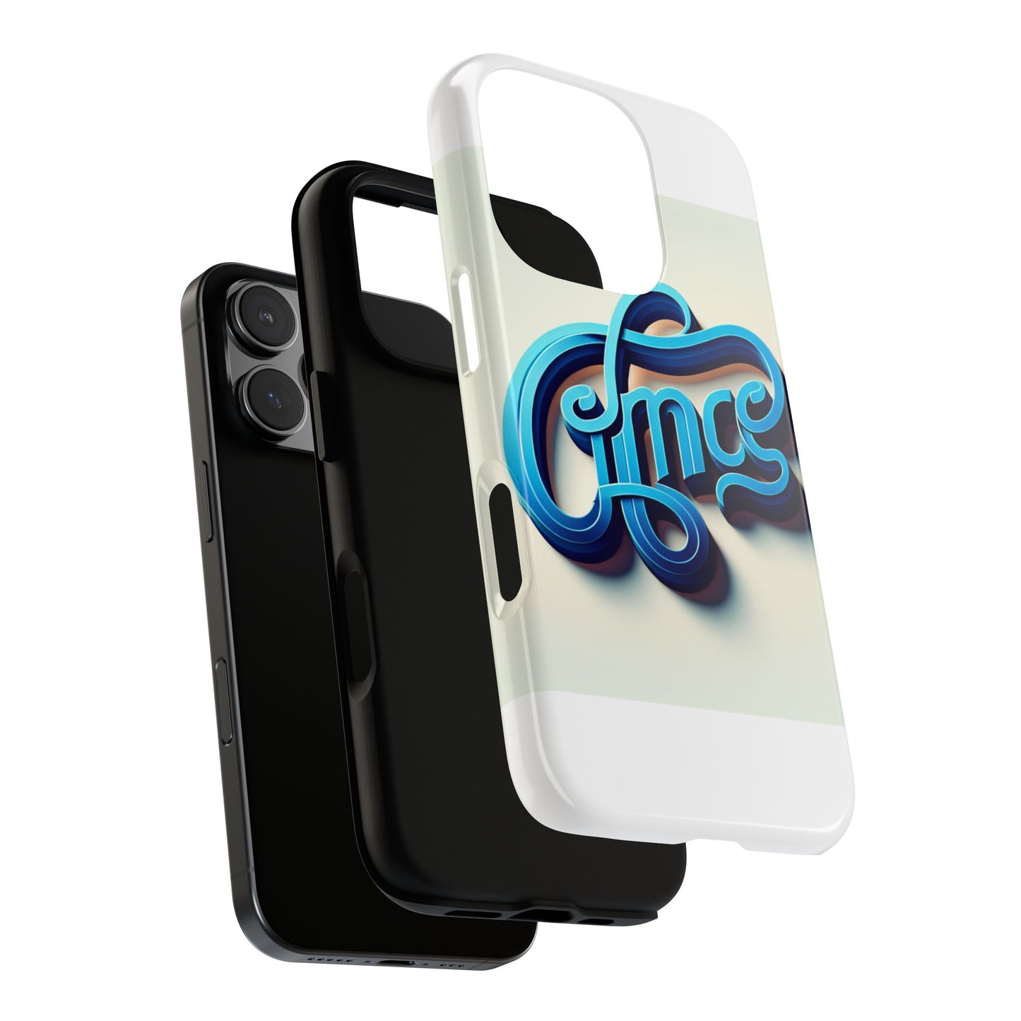 vibrant 3d textured phone case for stylish protection in blue – compatible with iphone 13, 14, 15 & 16 – all models including pro, pro max & plus