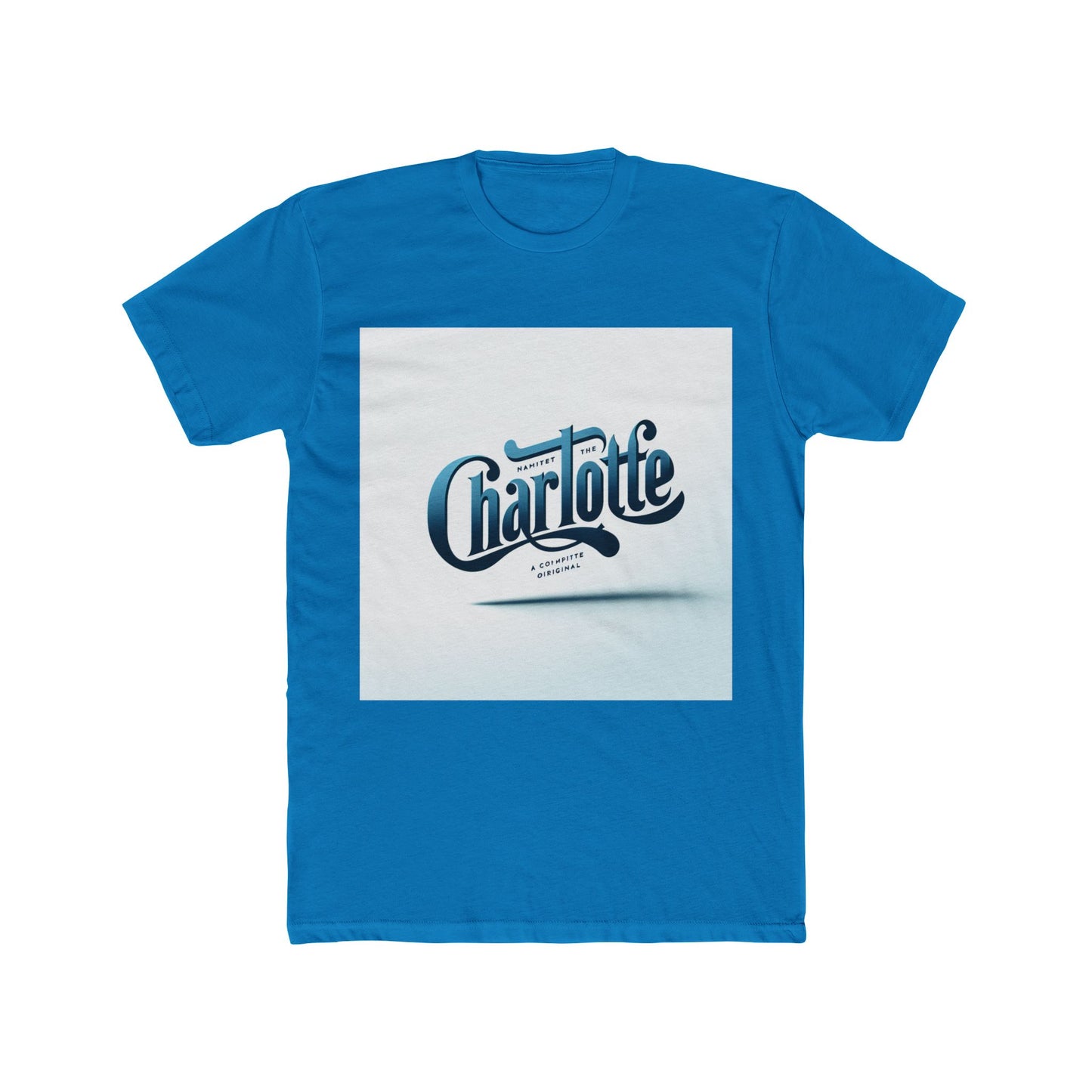 alphabet blue 51 unisex t-shirt – trendy graphic design tee, casual wear for men & women, comfortable fit