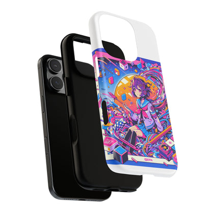 Skibidi System Update 3D Wrap Protective Phone Case for Anime and Comic Fans, Durable Shock Absorption, UV Protected, Glossy or Matte Finish