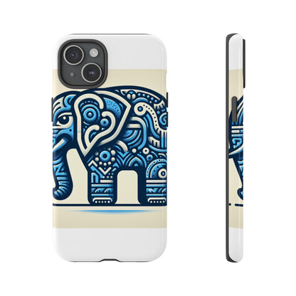 Vibrant 3D Elephant Design Phone Case for Stylish Protection and Unique Aesthetic Compatible with iPhone 13, 14, 15 & 16 – all models including Pro, Pro Max & Plus