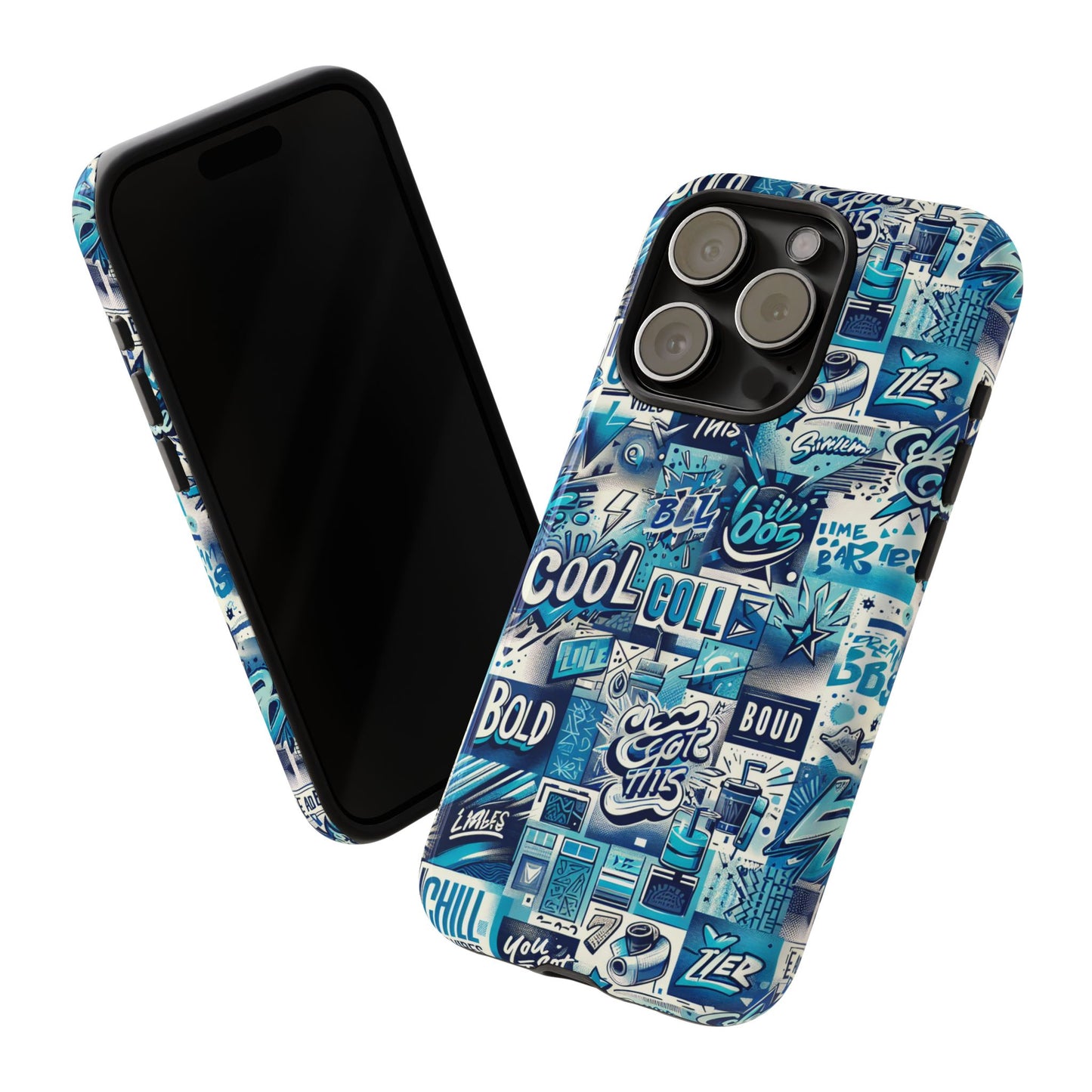 blue pattern image 16 phone case for smartphones with 3d wrap design shock absorption and uv protection stylish anime and comic inspired protective cover