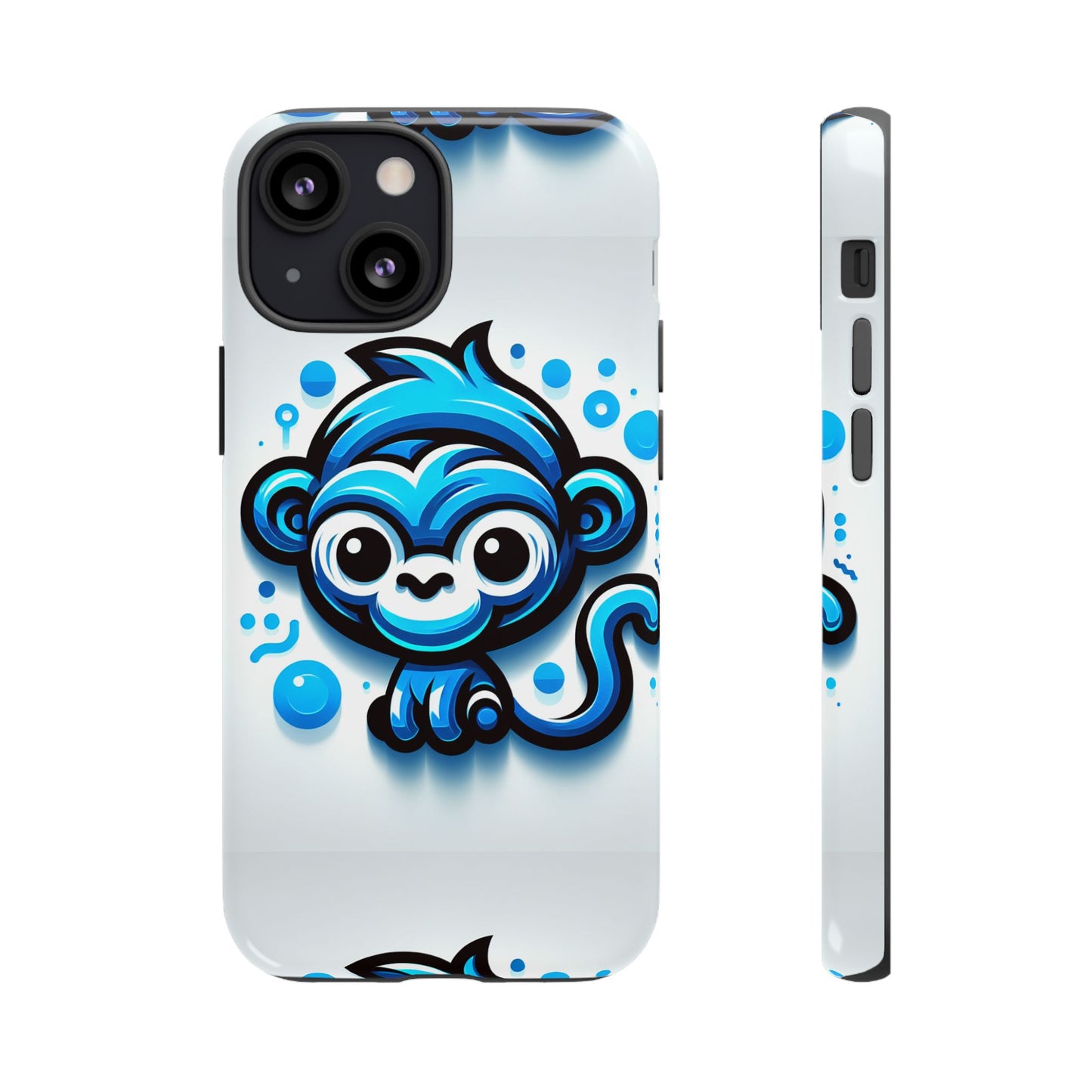 blue animal create 19 cartoon animal phone case with 3d wrap design shock absorption for smartphones compatible with iphone and android devices