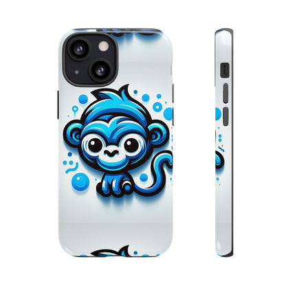 Blue Animal Create 19 Cartoon Animal Phone Case with 3D Wrap Design Shock Absorption for Smartphones Compatible with iPhone and Android Devices