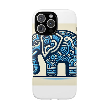 Vibrant 3D Elephant Design Phone Case for Stylish Protection and Unique Aesthetic Compatible with iPhone 13, 14, 15 & 16 – all models including Pro, Pro Max & Plus