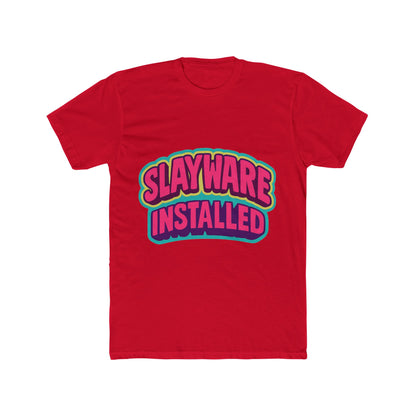 Slayware Installed Unisex T-Shirt – Multicolor Meme Graphic Tee – Comfort and Style for Men & Women