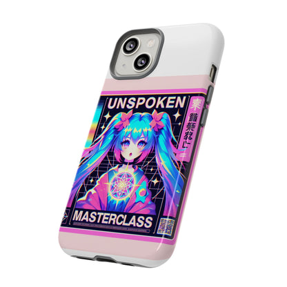 Unspoken Riz Masterclass Protective Phone Case, 3D Wrap Design, Durable Shock Absorption, UV Protected, Ideal Gift for Anime and Comic Fans, Glossy or Matte Finish