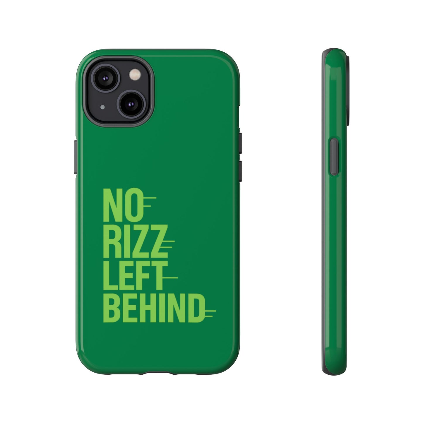 tough cases - no rizz left behind phone case for ultimate protection and style