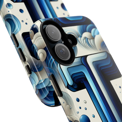 Blue Alphabet T Phone Case with 3D Wrap Design for Kids and Teens Shockproof TPU Cover with Vivid Colours and Anime-Inspired Graphics