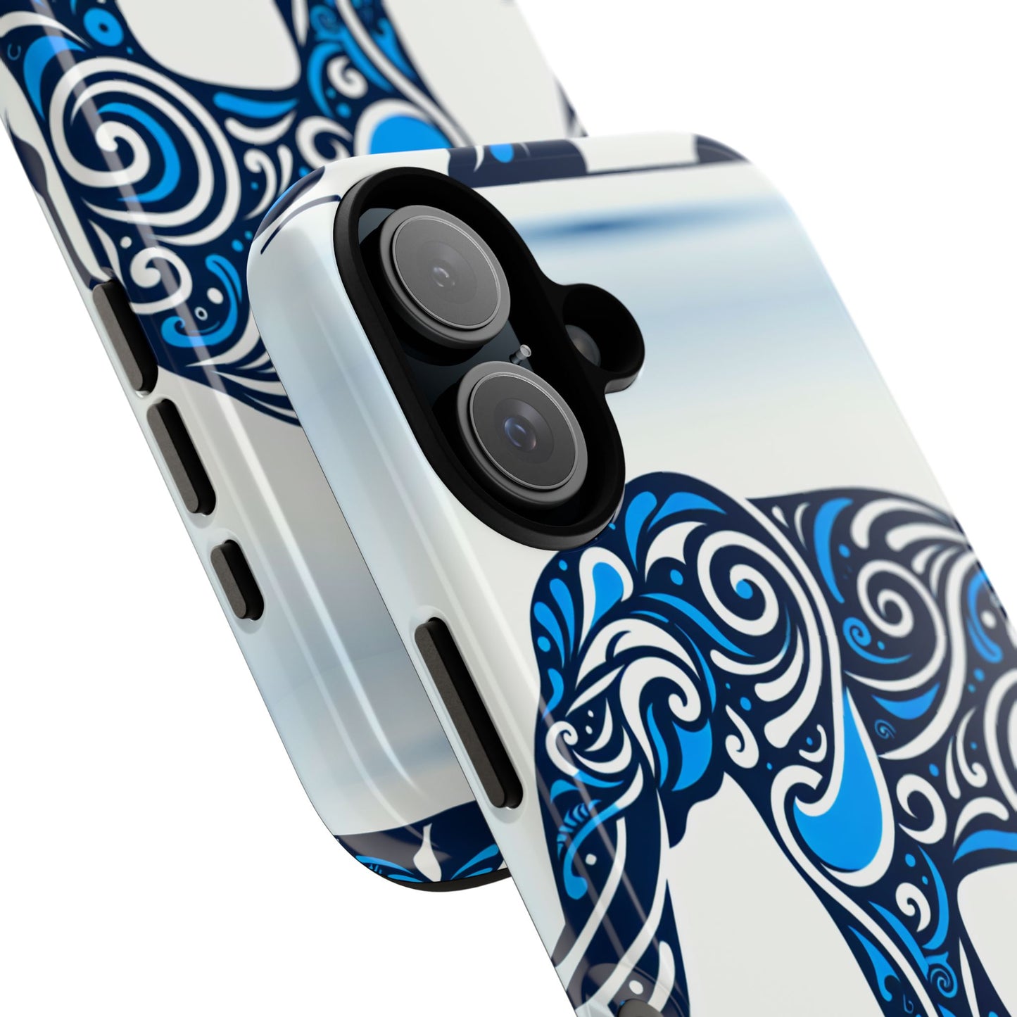 blue animal create 14 3d wrap protective phone case for smartphones with vivid anime and comic-inspired design uv protected shock absorbing durable tpu cover for tech enthusiasts and gift ideas