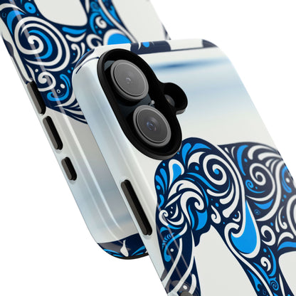 Blue Animal Create 14 3D Wrap Protective Phone Case for Smartphones with Vivid Anime and Comic-Inspired Design UV Protected Shock Absorbing Durable TPU Cover for Tech Enthusiasts and Gift Ideas