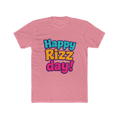 Happy Rizz Day Alphabet Multicolor Unisex T-Shirt – Vibrant Graphic Tee for Everyday Wear
