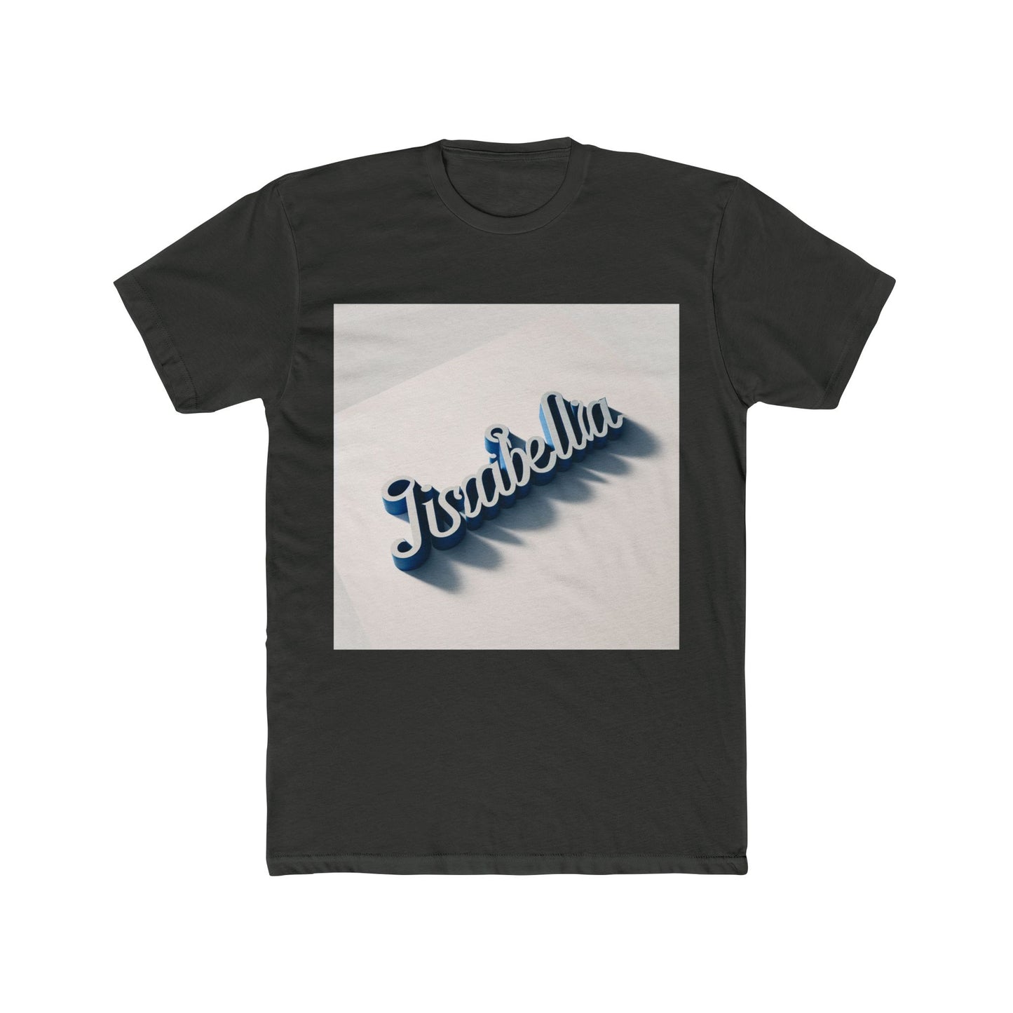 unisex t-shirt – alphabet blue 43 graphic tee for men & women, comfortable cotton blend casual wear