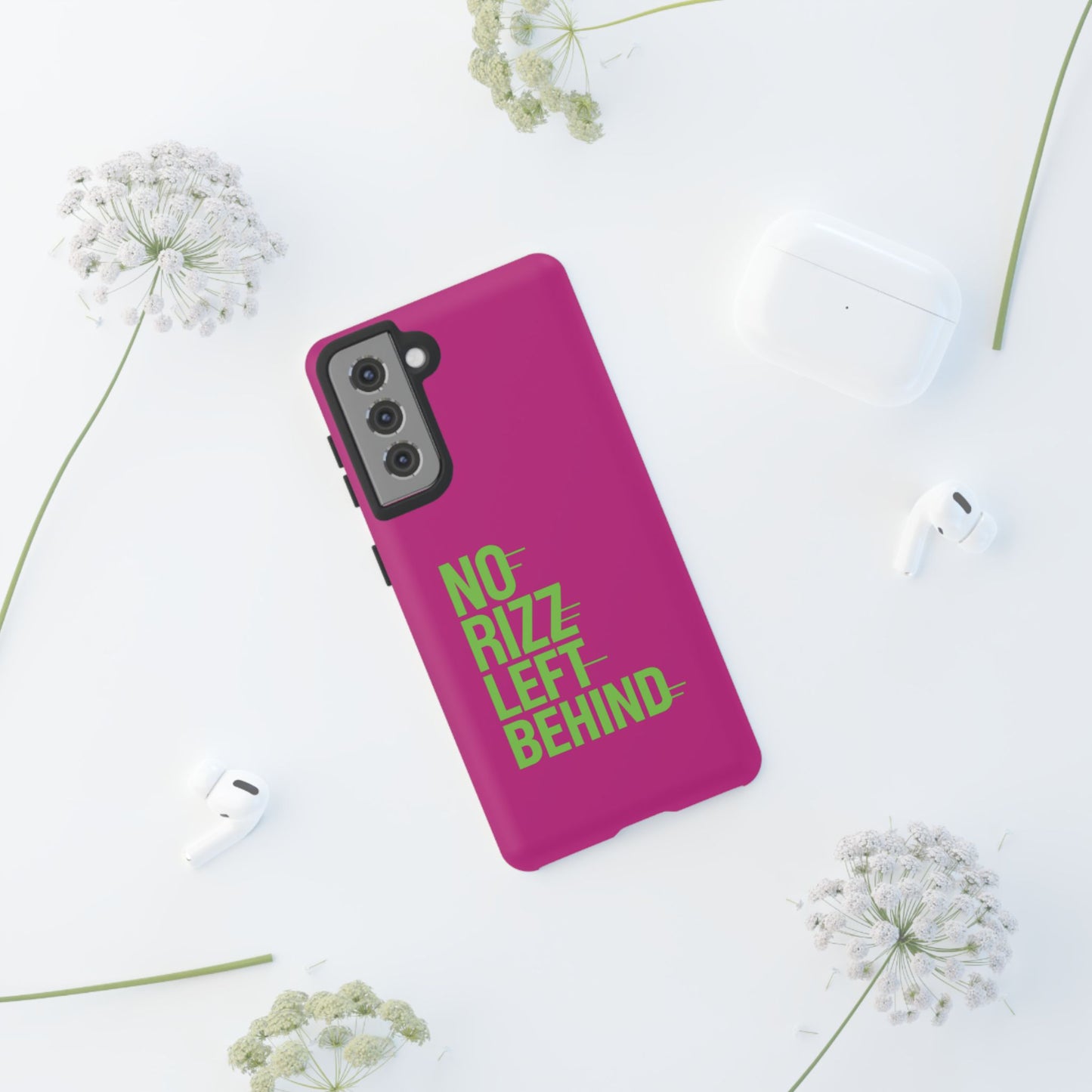 tough cases - no rizz left behind phone case for ultimate protection and style