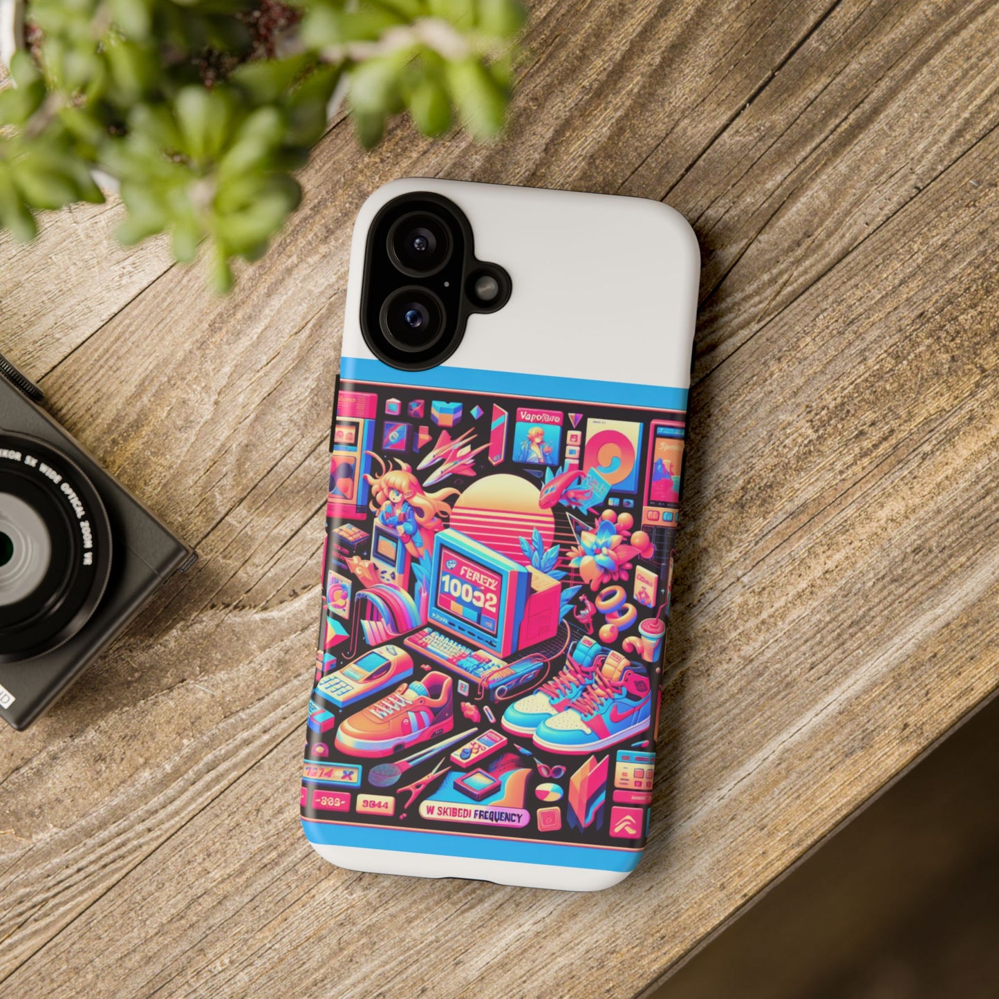 w skibidi frequency 3d wrap protective phone case for anime lovers, durable tpu silicone, shock absorbing, uv protected, glossy or matte finish, unique gift idea