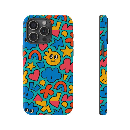 Vibrant Cartoon 3D Wrap Protective Phone Case with Fun Playful Design for Smartphone Lovers Compatible with iPhone 13, 14, 15 & 16 – All Models Including Pro, Pro Max & Plus