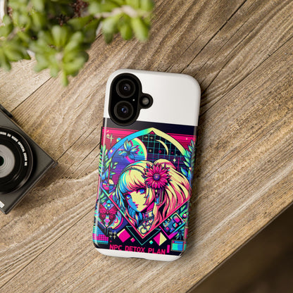 Npc Detox Plan - Vibrant Protective Phone Case for Anime and Comic Lovers, Durable Shock Absorption, UV Protected, Glossy or Matte Finish