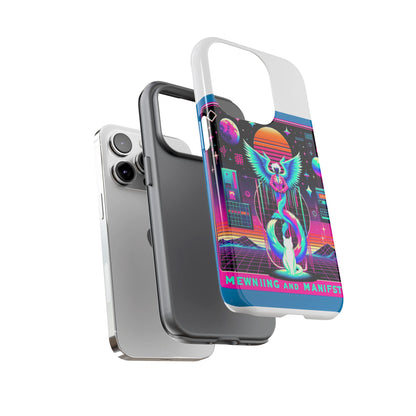 Mewing And Manifesting Vibrant 3D Protective Phone Case