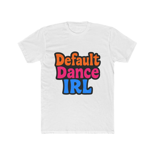 Unisex T-Shirt Featuring Multicolor Video Game Inspired Default Dance Design – Perfect Gift for Gamers and Enthusiasts