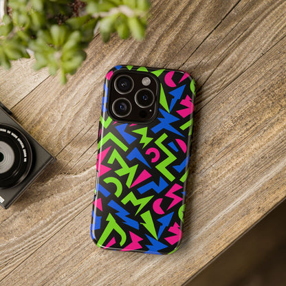 Y2K Multicolour 4 Protective Phone Case with 3D Design – Stylish Protection for Unisex Smartphones Compatible with iPhone 13, 14, 15 & 16 – All Models Including Pro, Pro Max & Plus