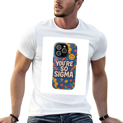 Men's Short Sleeve Cotton T-Shirt with Unique Double-Sided Print for Fitness, Travel, and Leisure - Comfortable Unisex Tee, Casual Wear, Great Gift for Him