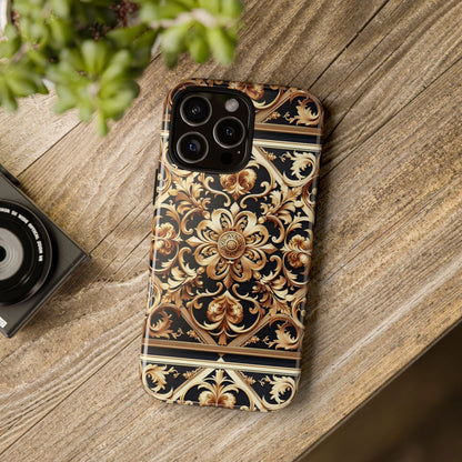 Pattern Image 5 Vibrant 3D Phone Case for Android and iPhone with Ornate Baroque Design Compatible with iPhone 13, 14, 15 & 16 – all models including Pro, Pro Max & Plus
