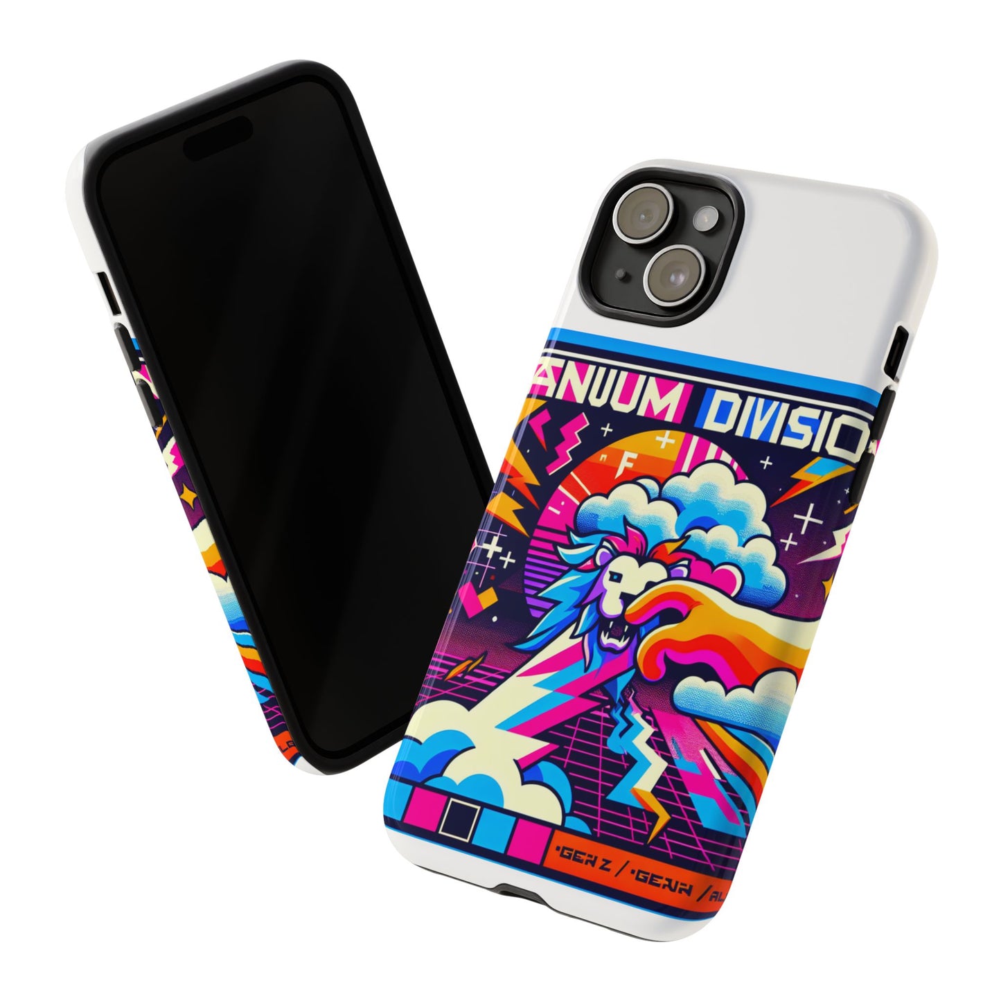 fanum irs division protective phone case with 3d wrap design, uv protected, durable shock absorption, ideal gift for anime and comic culture fans