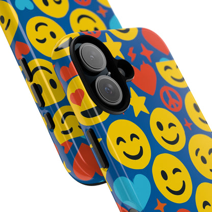 Vibrant 3D Emoji Protective Phone Case for Kids and Adults – Fun Multicolour Design for Stylish Protection Compatible with iPhone 13, 14, 15 & 16 – all models including Pro, Pro Max & Plus