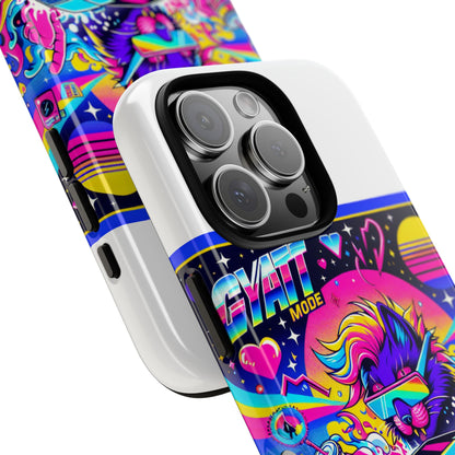 Gyatt Mode Turbo 3D Wrap Protective Phone Case for Anime Fans, Durable TPU Silicone, UV Protected, Shock Absorption, Glossy or Matte Finish, Unique Gift Idea