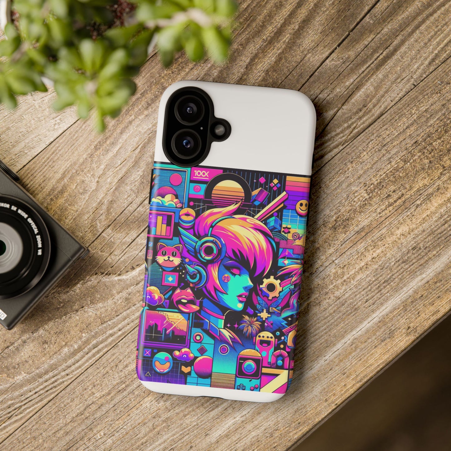 no riz still hits 3d wrap protective phone case for anime lovers, durable shock absorption, uv protected, unique style for smartphones