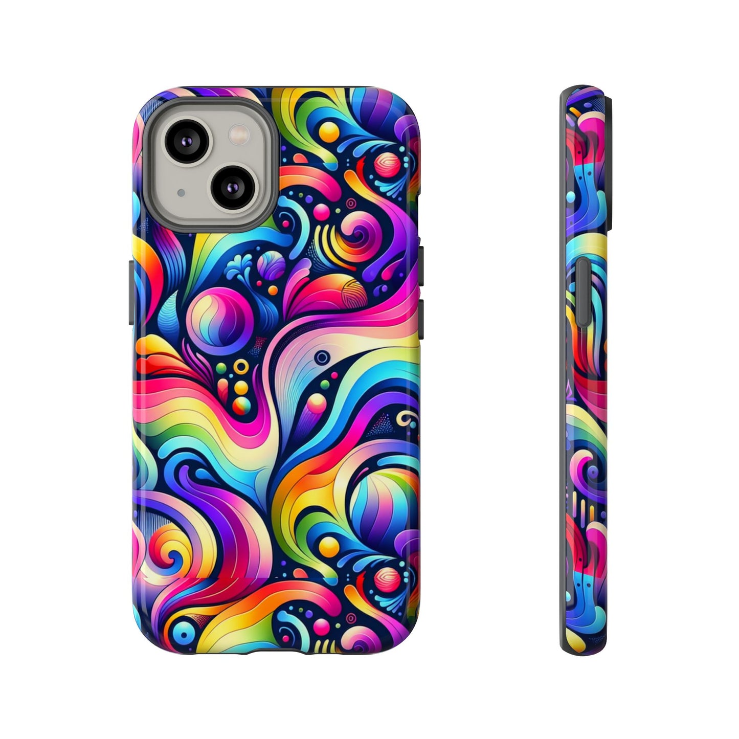 pattern image 1 vibrant shockproof phone case with 3d wrap design for anime and comic fans compatible with iphone 13, 14, 15 & 16 – all models including pro, pro max & plus