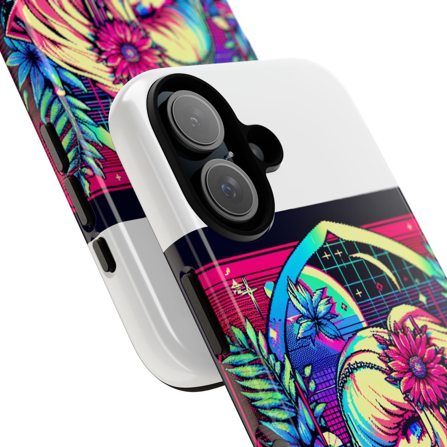 npc detox plan - vibrant protective phone case for anime and comic lovers, durable shock absorption, uv protected, glossy or matte finish