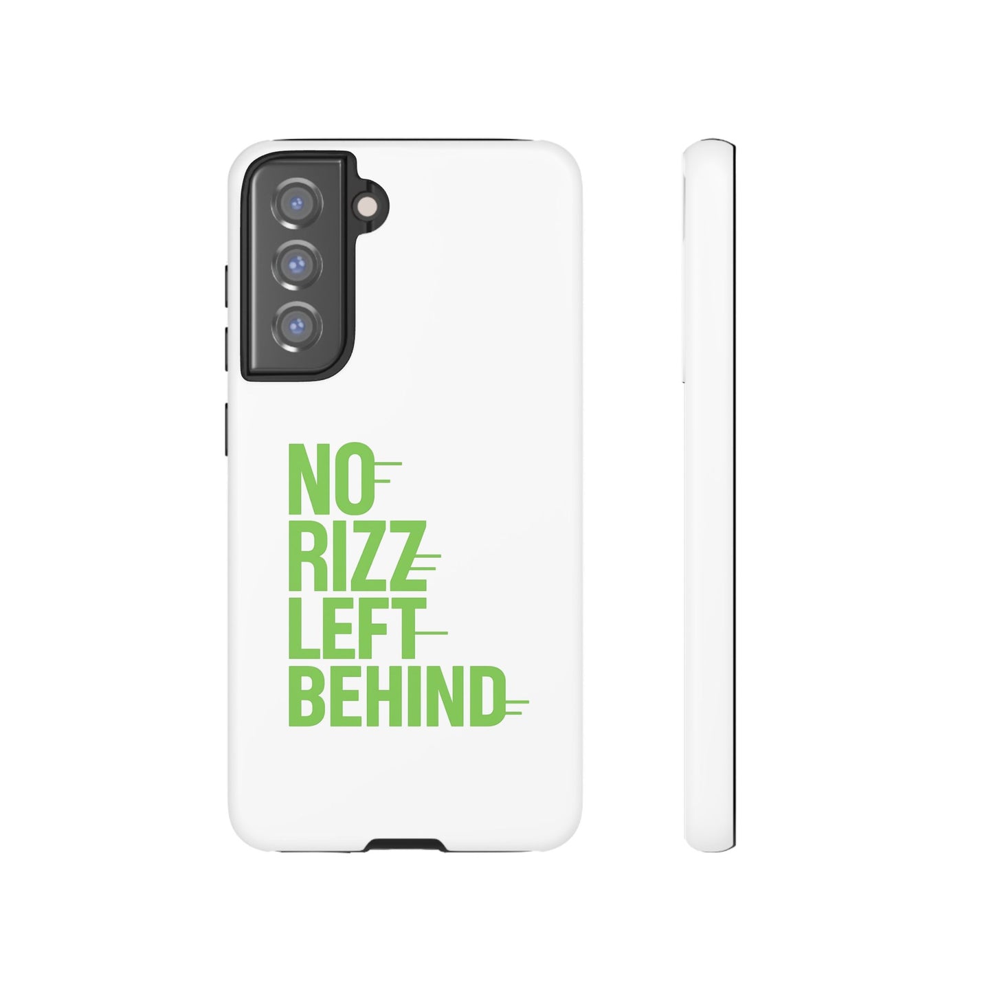 tough cases - no rizz left behind phone case for protection and style