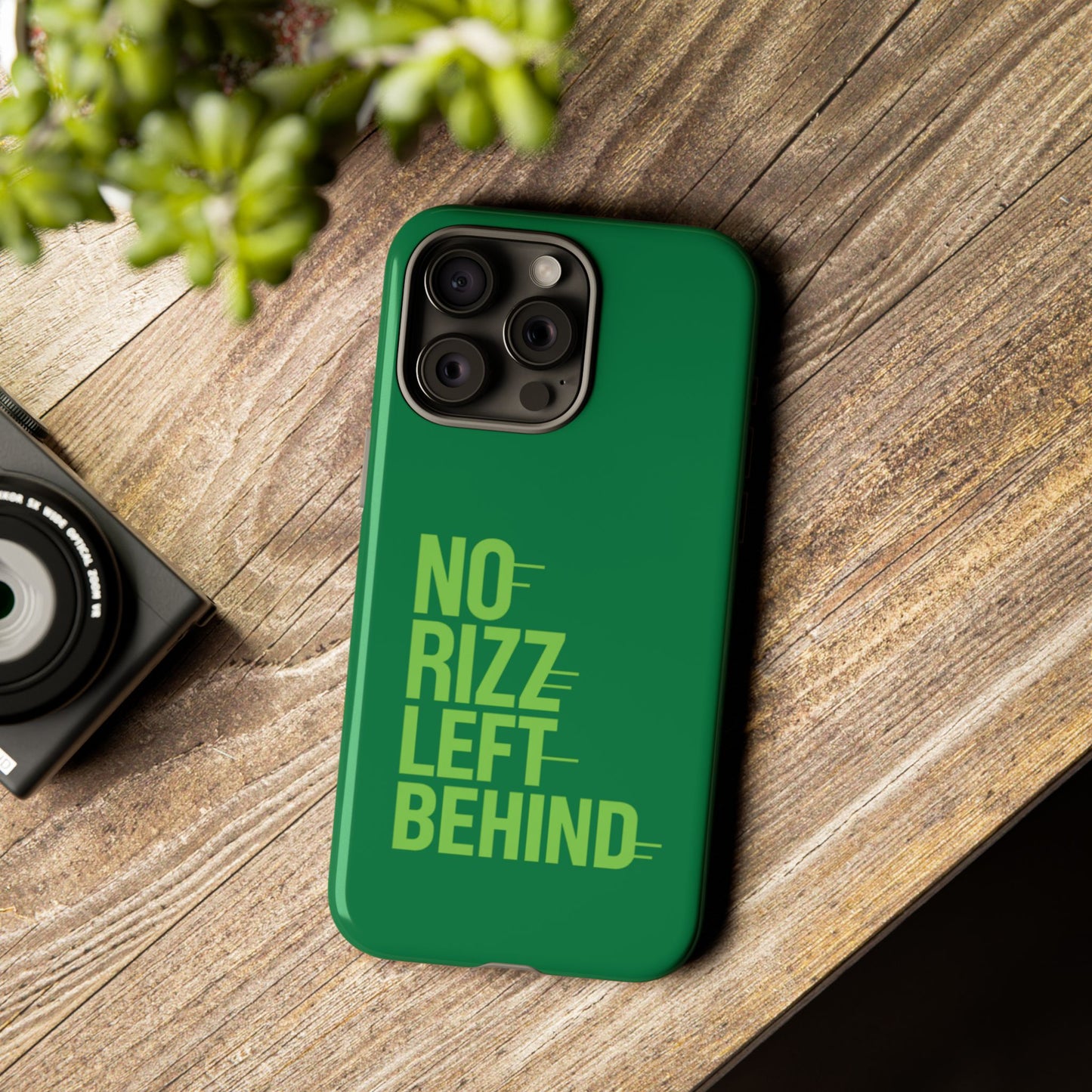 tough cases - no rizz left behind phone case for ultimate protection and style