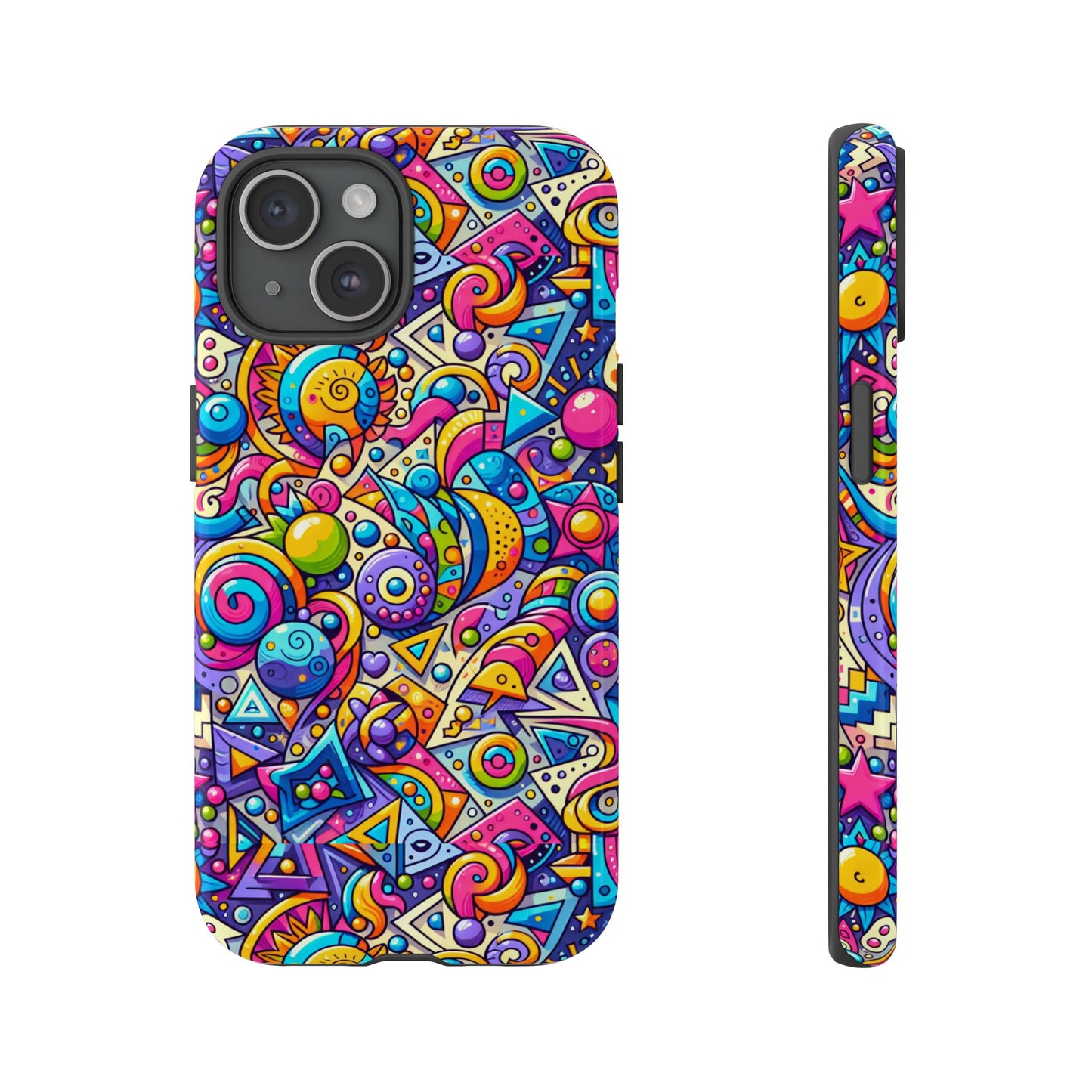 pattern image 7 vibrant protective phone case for anime and comic fans