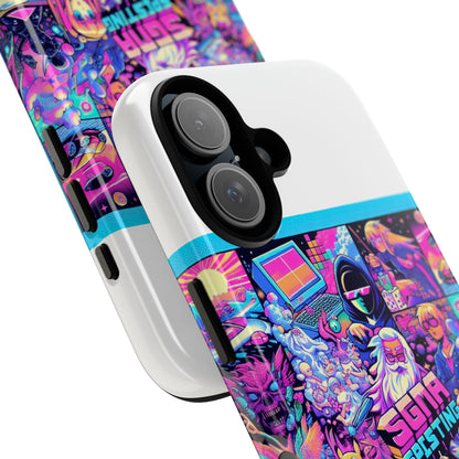 Sigma Sprinting Vibrant Protective Phone Case for Smartphones, 3D Wrap Design with UV Protection, Durable Shock Absorbent Material, Ideal Gift for Anime and Comic Lovers