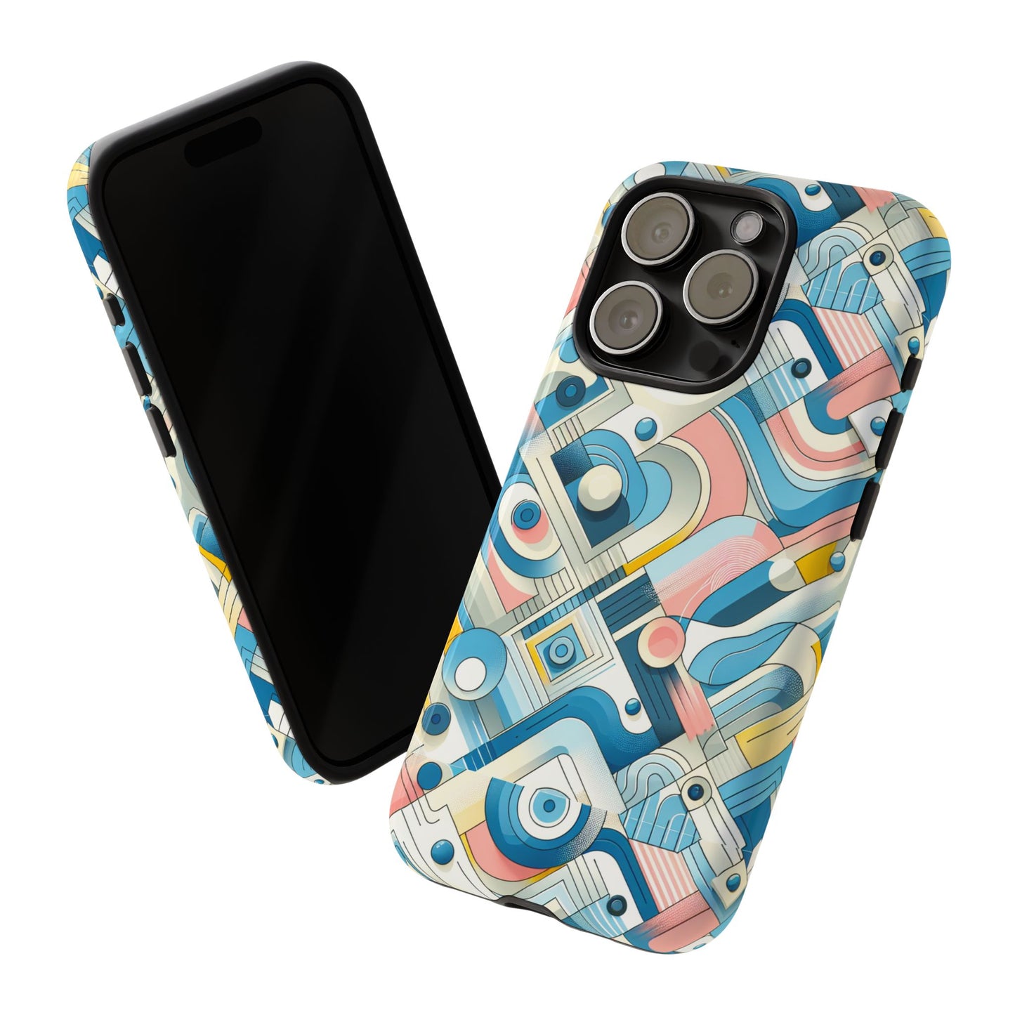 pattern image 4 vibrant 3d shockproof phone case for anime and comic fans