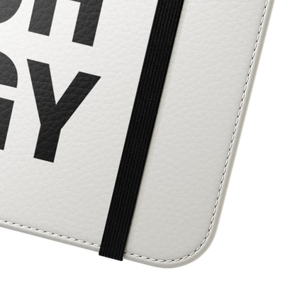Rich B*tch Energy Flip Case – Stylish Phone Cover for iPhone 16 15 14 Plus Pro Max with Card Holder and Stand for Empowered Individuals