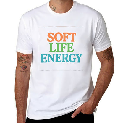 2025 Men's Short Sleeve Cotton T-Shirt with Double-Sided Printed Graphic Casual Fit Fun Gift for Men Women Unisex Tee