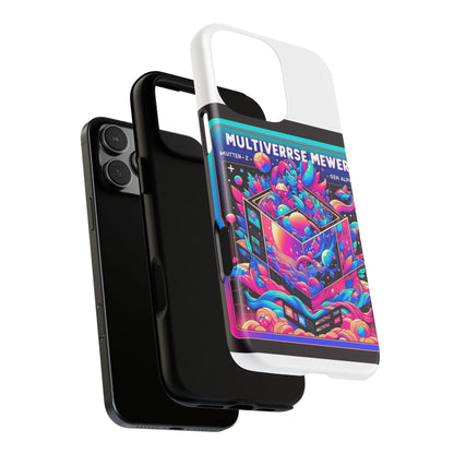Multiverse Mewer Protective Phone Case with 3D Wrap Design for Smartphones, Durable TPU Silicone, UV Protected, Ideal Gift for Anime and Comic Lovers