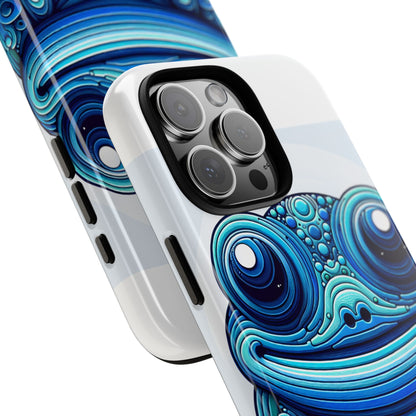 Vibrant 3D Animal-Inspired Phone Case in Blue for Stylish Protection and Unique Expression Compatible with iPhone 13, 14, 15 & 16 – all models including Pro, Pro Max & Plus