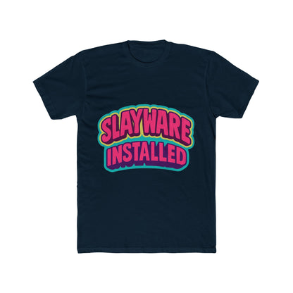 Slayware Installed Unisex T-Shirt – Multicolor Meme Graphic Tee – Comfort and Style for Men & Women