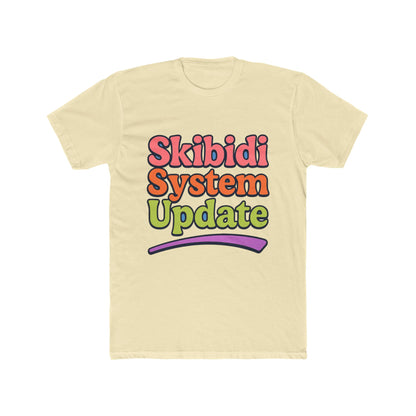 Skibidi System Update Meme Multicolor Unisex T-Shirt - Funny Graphic Tee for All Ages
