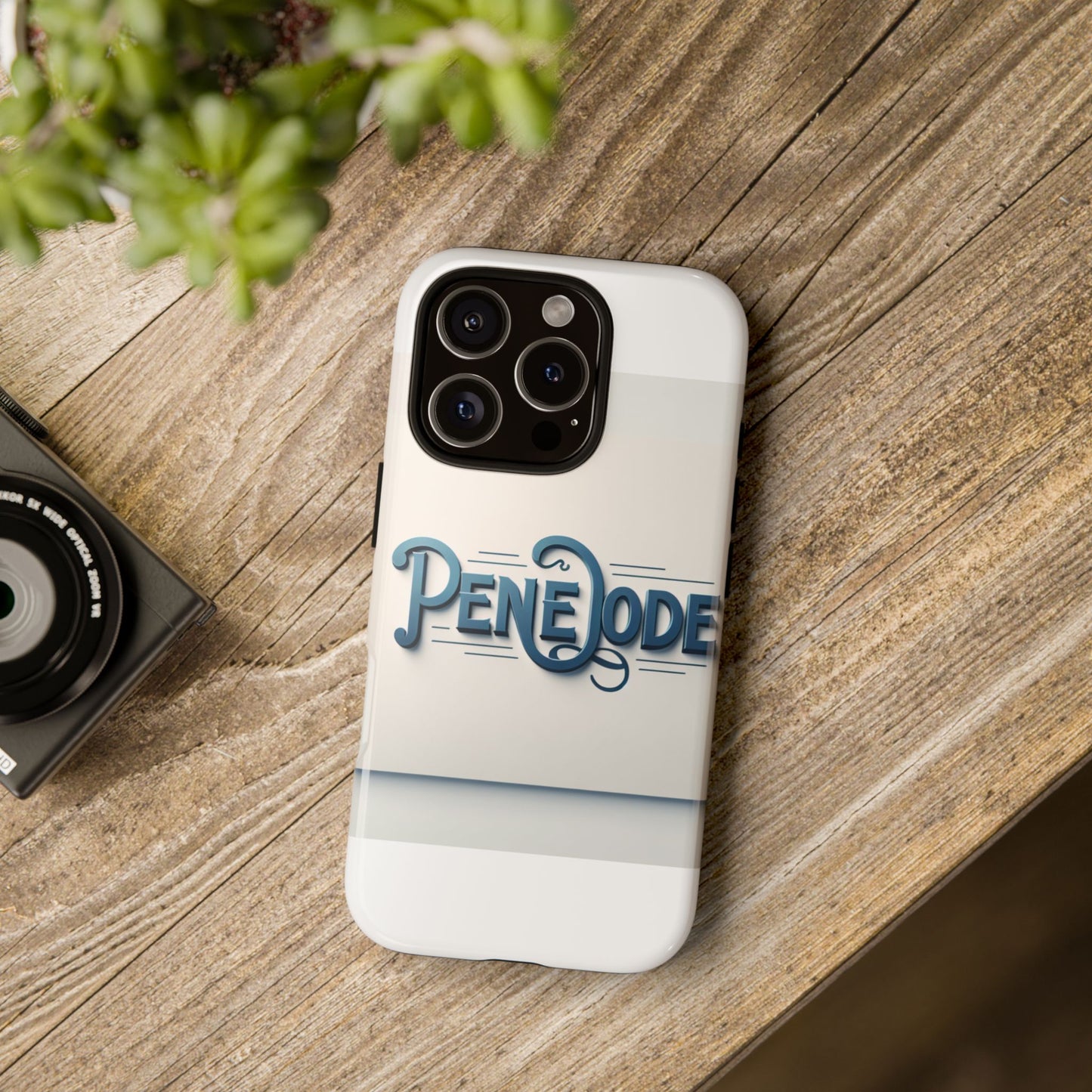 elegant blue typography phone case stylish accessory for self-expression compatible with iphone 13, 14, 15 & 16 – all models including pro, pro max & plus