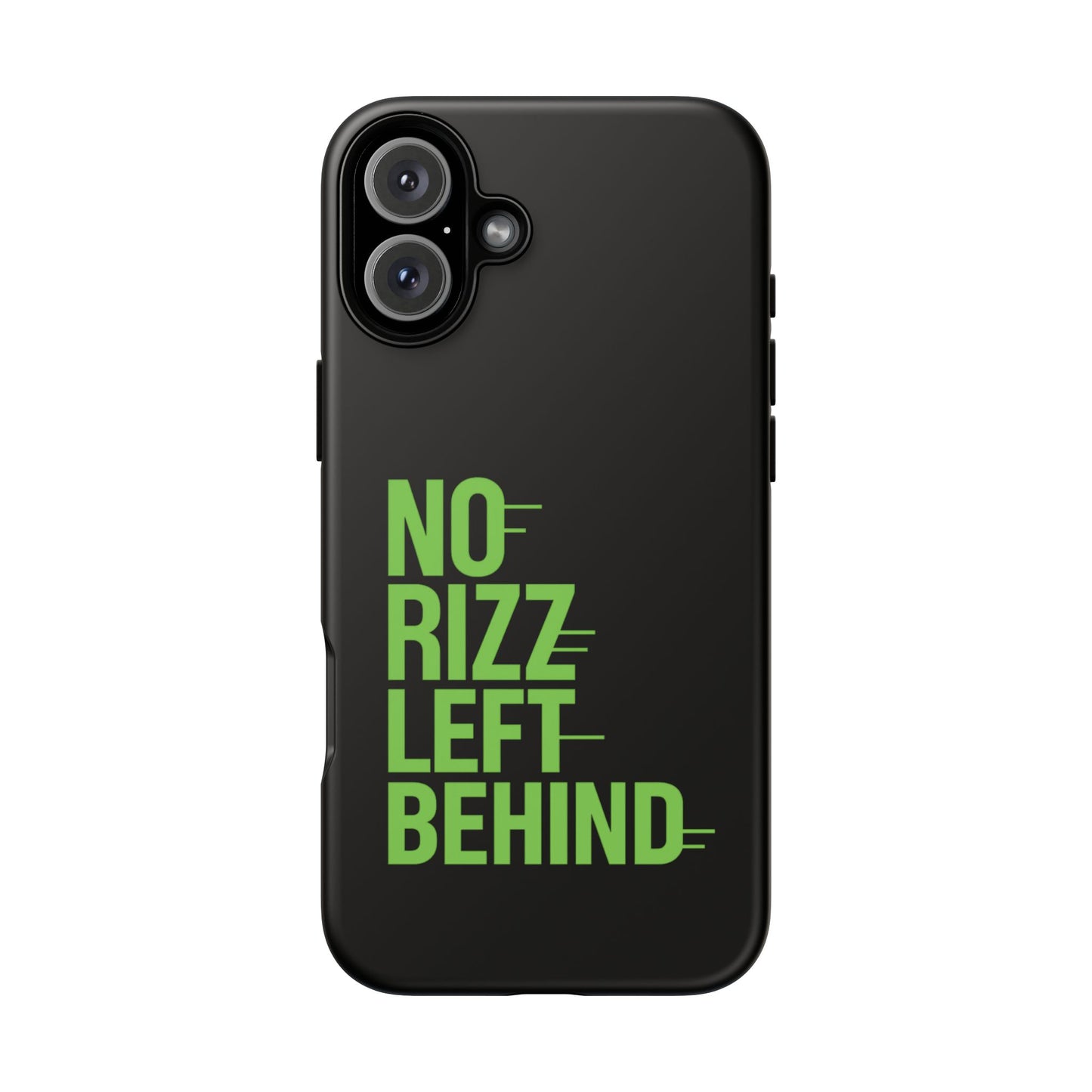 tough phone case - no rizz left behind for ultimate protection