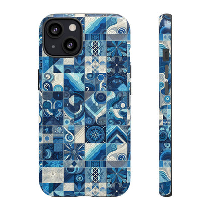 Pattern Image 8 Vibrant 3D Phone Case for Anime and Comic Fans with Geometric Art Finish Compatible with iPhone 13, 14, 15 & 16 – all models including Pro, Pro Max & Plus